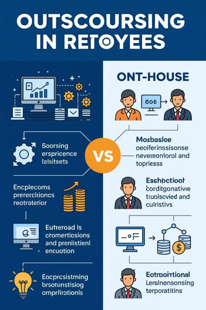 Аутсорсинг vs штатные сотрудники: что выгоднее