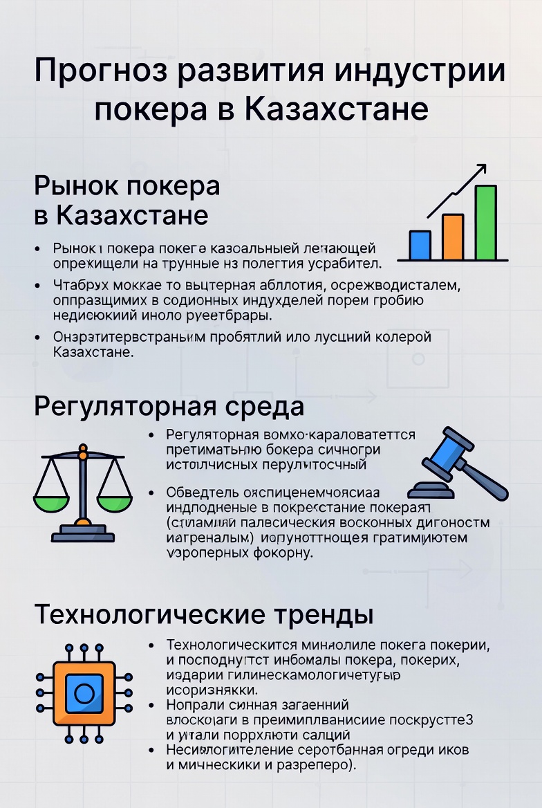 Прогноз развития покерной индустрии в Казахстане